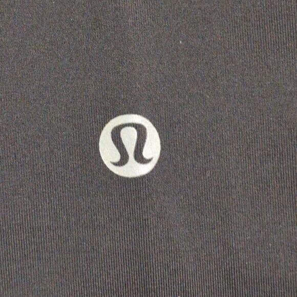 Lululemon Black Athletic Pant Mesh Panels Zipper Pockets Drawstring Waist Size 8 - Picture 7 of 9